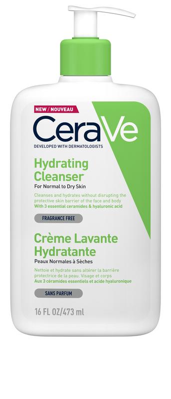 Cerave Reiniger hydraterend 473.00 Milliliter