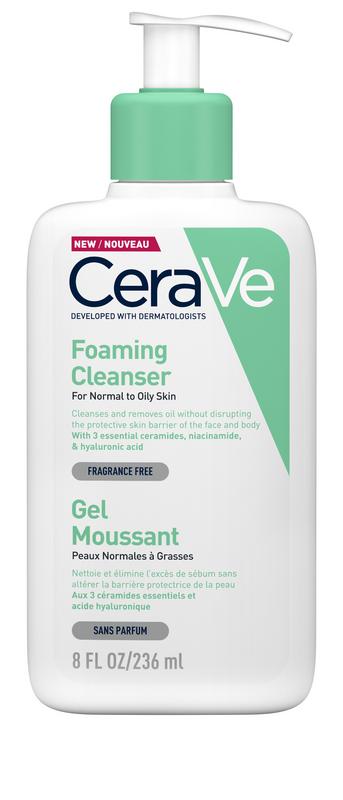 Cerave Reiniger schuimend 236.00 Milliliter
