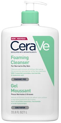 Cerave Reiniger schuimend 1 Liter