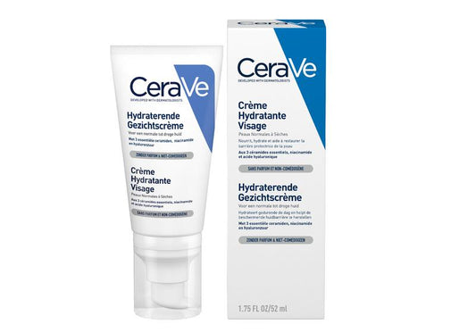 Cerave Gezichtscreme hydraterend 52.00 Milliliter