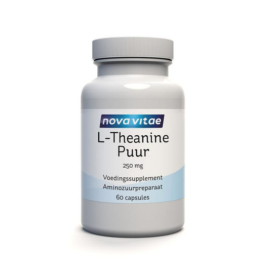 Nova Vitae L-Theanine puur 250mg 60 Capsules