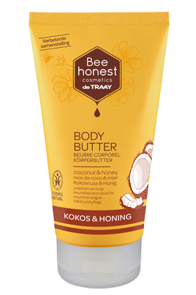 Traay Bee Honest Bodybutter kokos & honing 150.00 Milliliter