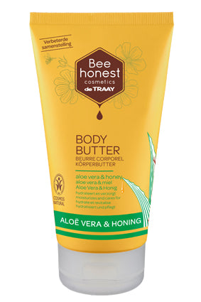 Traay Bee Honest Bodybutter aloe vera & honing 150.00 Milliliter