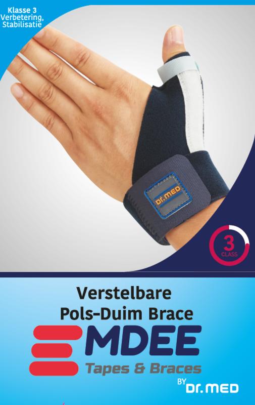 Emdee Duimbrace met splint 1.00 Stuks