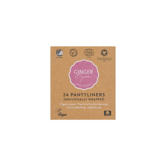 Ginger Organic Inlegkruisjes individueel verpakt 24 Stuks