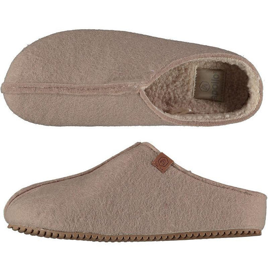 Apollo Zweedse slof beige maat 41/42 dames 1 Paar