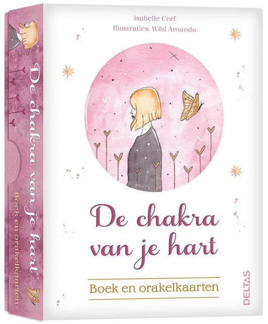 Deltas De chakra van je hart  boek en orakelkaarten 1 Set