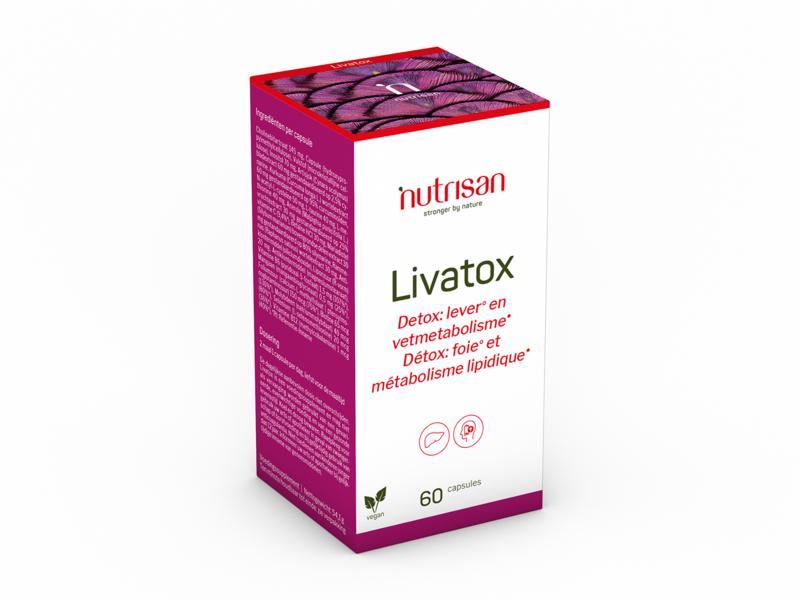 Nutrisan Livatox 60 Vegetarische capsules
