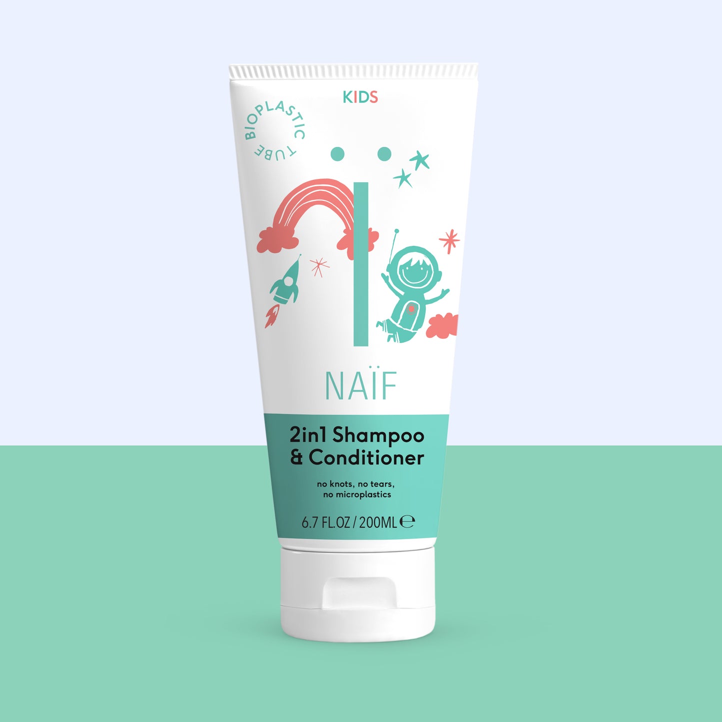 Naif 2-in-1 Shampoo & conditioner kids 200 Milliliter