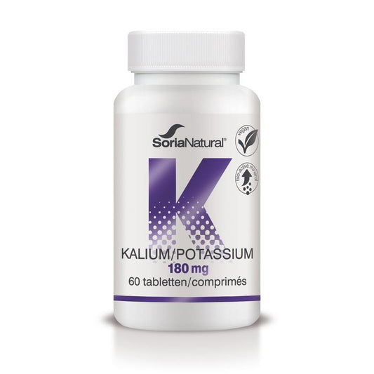 Soria Natural Kalium potassium 180mg 60.00 Tabletten