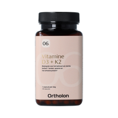Ortholon Vitamine D3 + K2 120.00 Capsules