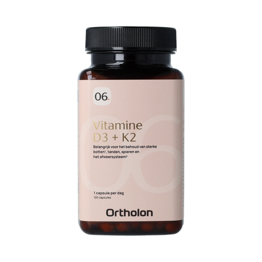 Ortholon Vitamine D3 + K2 120.00 Capsules