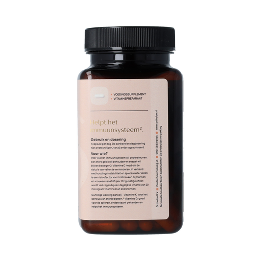 Ortholon Vitamine D3 + K2 120.00 Capsules