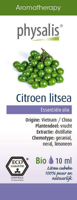 Physalis Citroenlitsea bio 10.00 Milliliter