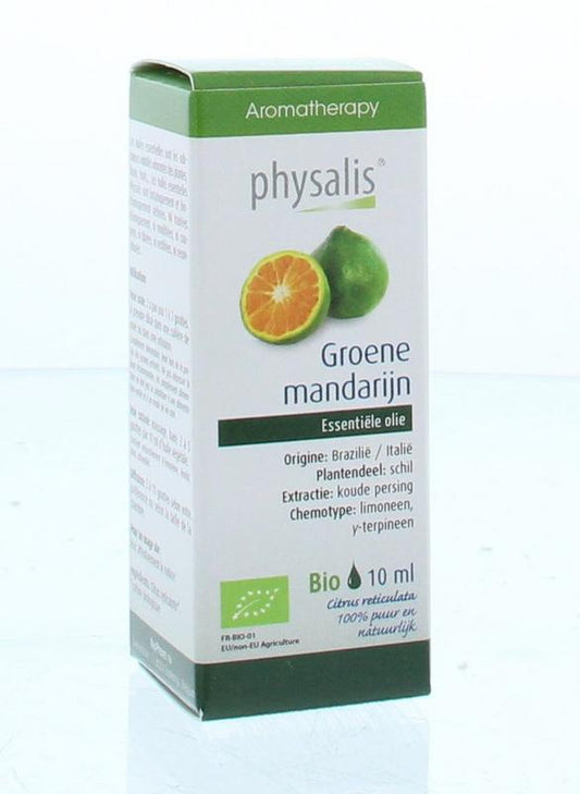 Physalis Mandarijn groene bio 10 Milliliter