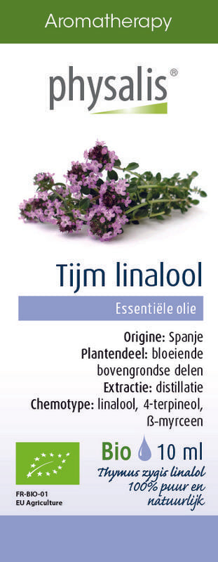 Physalis Tijm gele bio 10 Milliliter