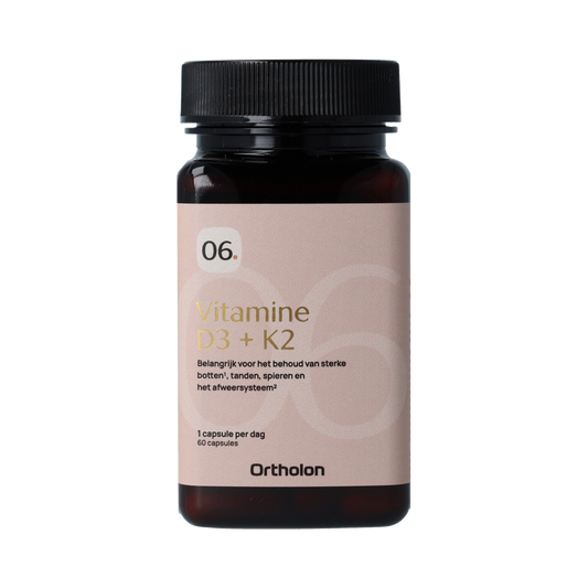Ortholon Vitamine D3 + K2 60.00 Capsules
