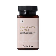 Ortholon Vitamine D3 - 25mcg 300.00 Softgels
