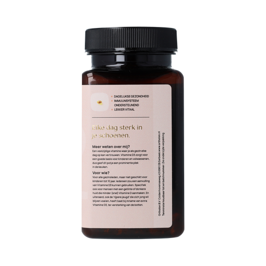 Ortholon Vitamine D3 - 25mcg 300.00 Softgels