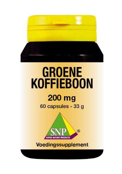 SNP Groene koffiebonen 200mg 60 Capsules