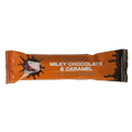 The fitness candy company Milky chocolate & caramel 55 Gram