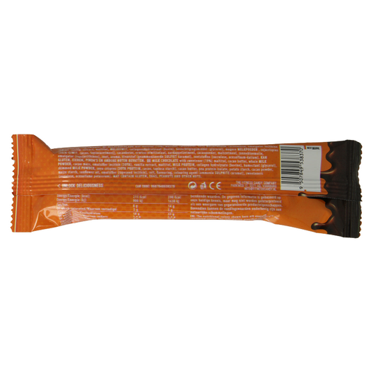 The fitness candy company Milky chocolate & caramel 55 Gram