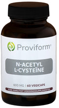 Proviform N-Acetyl L-Cysteine 600mg 60 Vegetarische capsules