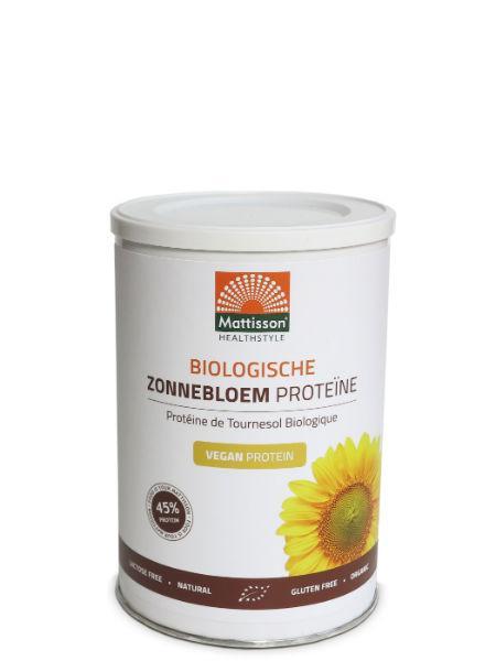 Mattisson Vegan zonnebloem proteine 45% bio 400 Gram