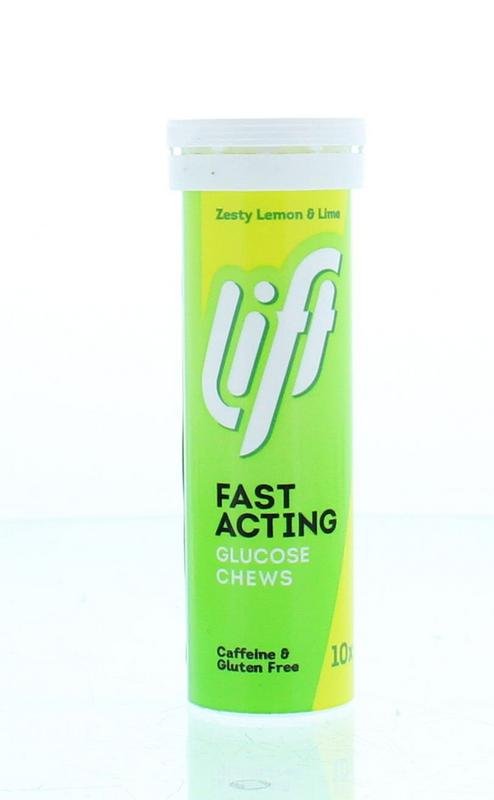 Lift Zesty lemon & lime glucose 10 Tabletten