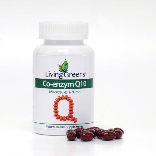 Livinggreens Co enzym Q10 30mg 180.00 Capsules