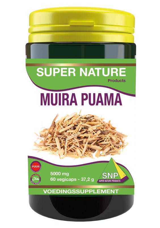 SNP Muira puama 5000mg puur 60 Vegetarische capsules