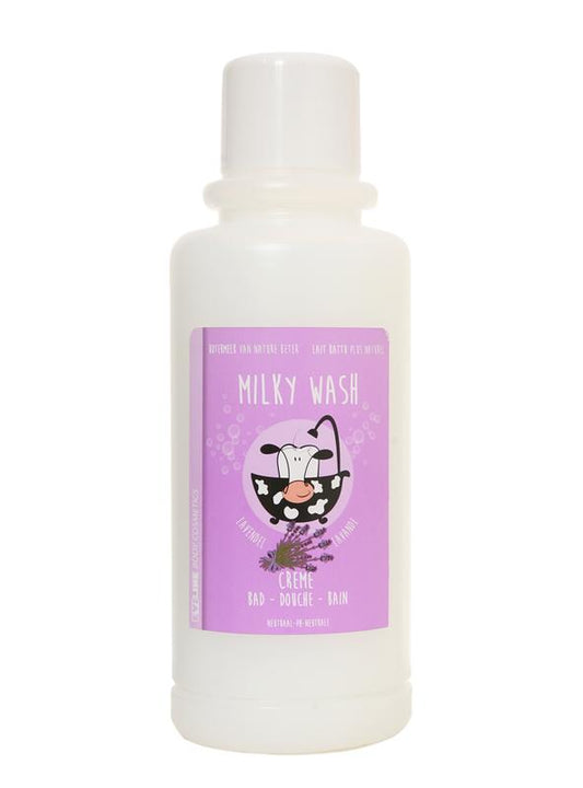 Evi Line Botermelk bad & douche lavendel  2 Liter