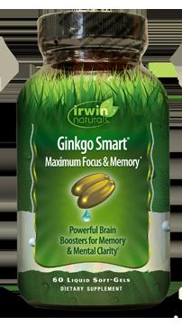 Irwin Naturals Ginkgo smart 60 Softgels