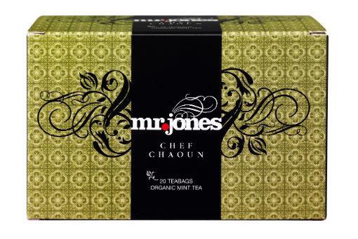 Mr. Jones Chef chaoun munt thee bio 20 Zakjes