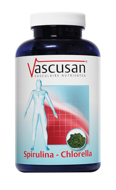 Vascusan Spirulina chlorella 500.00 Tabletten