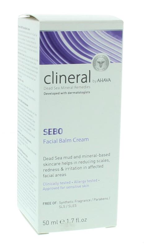 Ahava Clineral SEBO facial balm cream  50 Milliliter