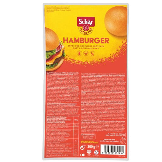 Schar Hamburgerbroodjes glutenvrij 4.00 Stuks