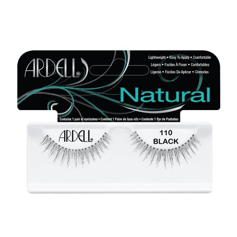 Ardell Kunstwimpers natural 110 zwart 2 Stuks