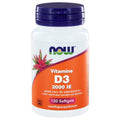 NOW Vitamine D3 2000IE 120.00 Softgels
