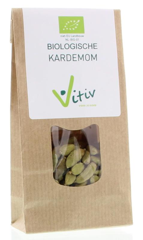 Vitiv Kardemom heel bio 40.00 Gram