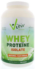 Vitiv Whey proteine isolaat 1.00 Kilogram