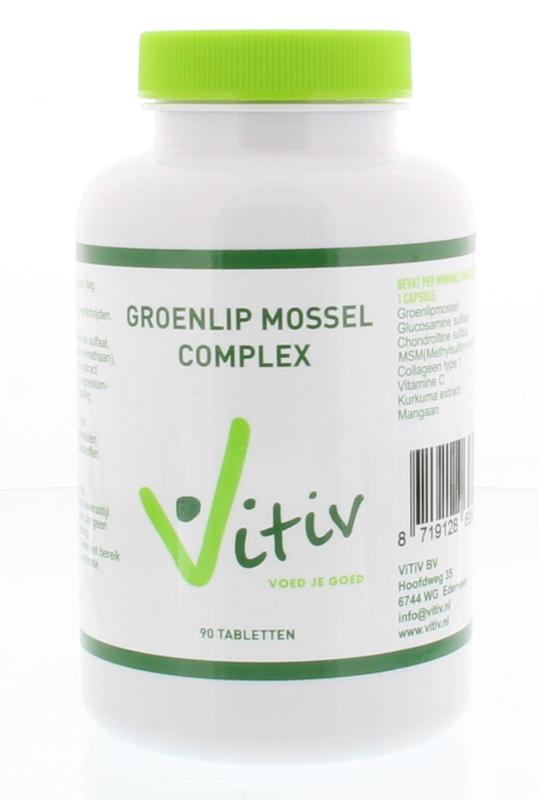 Vitiv Groenlipmossel complex 90 Tabletten