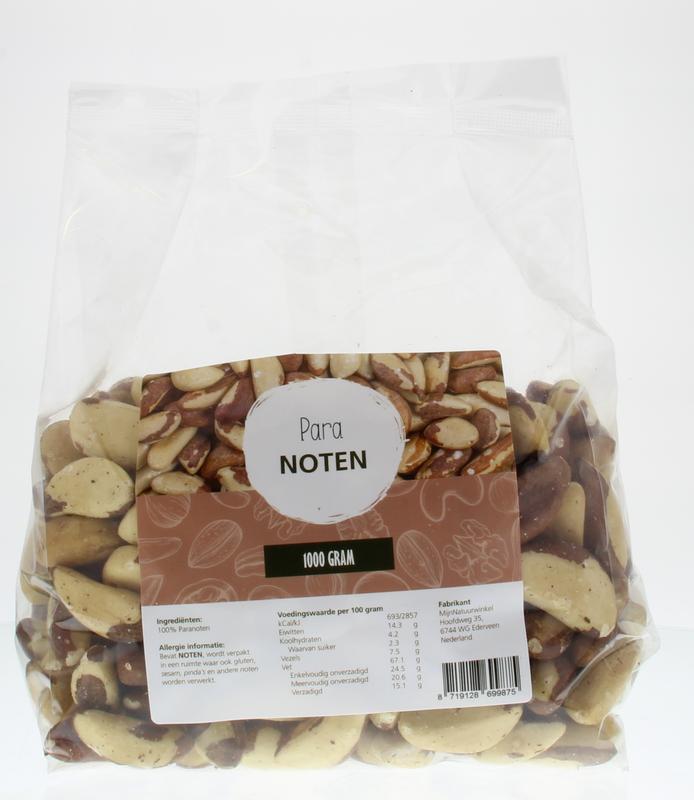 MijnNatuurwinkel Paranoten 1 Kilogram
