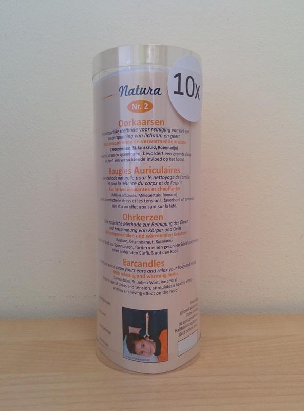 Natura Oorkaarsen ontspannend en verwarmend nr. 2 10 Stuks