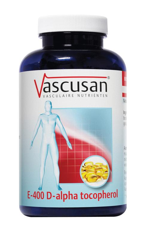 Vascusan E-400 Alpha tocopherol 120 Softgels
