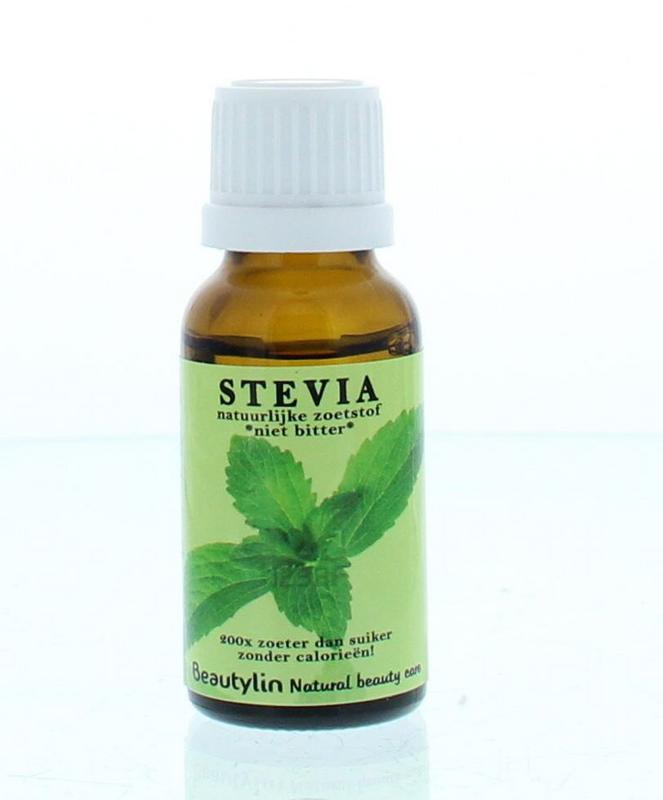 Beautylin Stevia niet bitter druppelfles 20 Milliliter