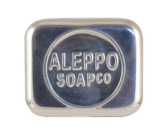 Aleppo Soap Co Zeepdoos aluminium leeg voor Aleppo zeep 1 Stuks