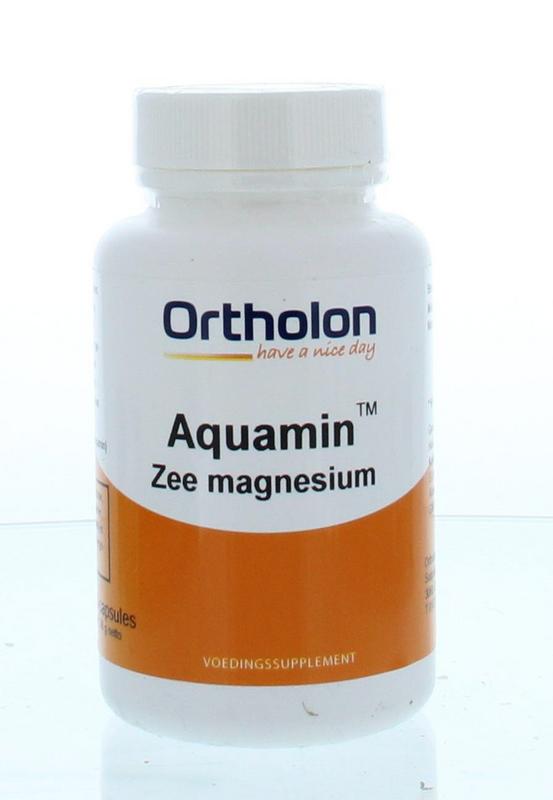Ortholon Aquamin zee magnesium 60 Vegetarische capsules
