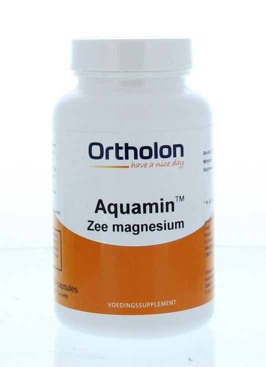 Ortholon Aquamin zee magnesium 120 Vegetarische capsules