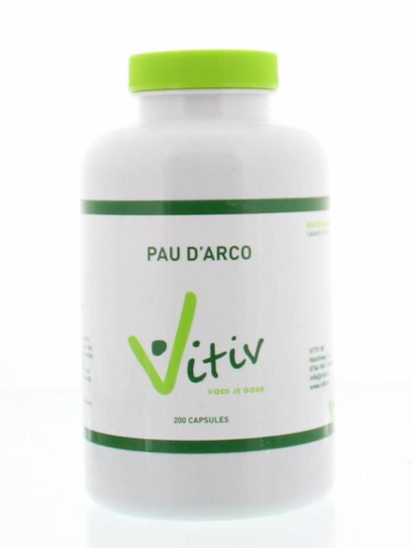 Vitiv Pau d'arco 200 Capsules